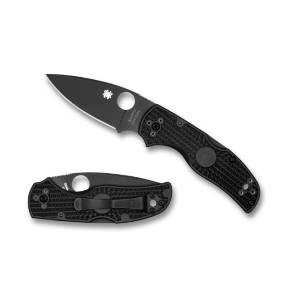 Spyderco Native 5 Knife in Lightweight Black and Black